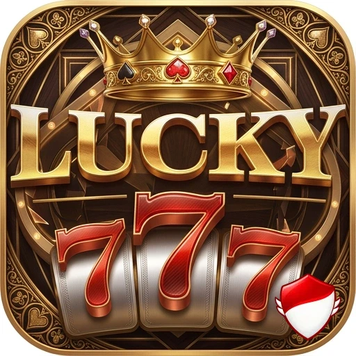 Logo resmi lucky777 untuk kasino online